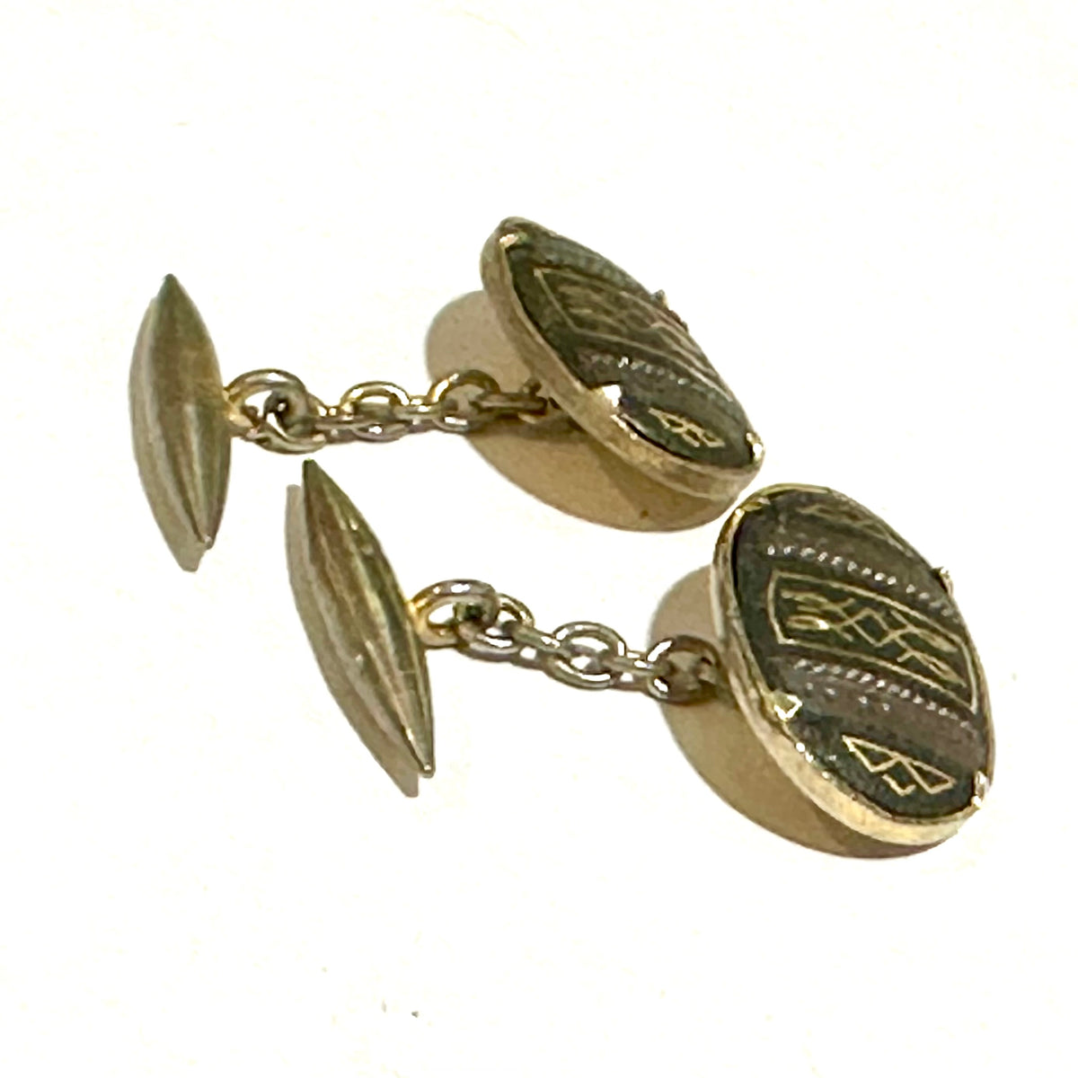 Vintage Shakado Cufflinks Made in Spain
