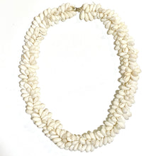 Vintage Handmade Beaded Shell Necklace