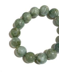 Jade Elasticated Bracelet