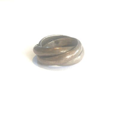 Sterling Silver Triple Band Ring