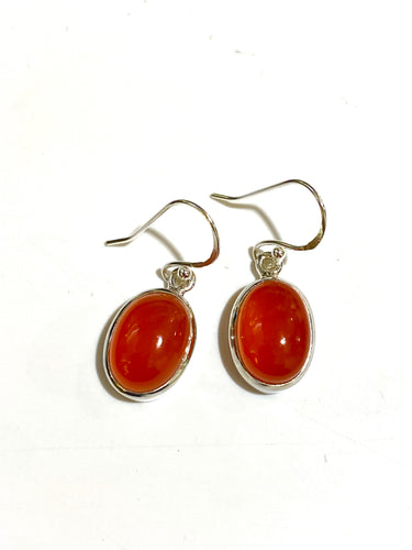 Carnelian Drop Earrings