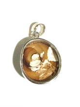 Operculum Cat's Eye Sterling Silver Pendant