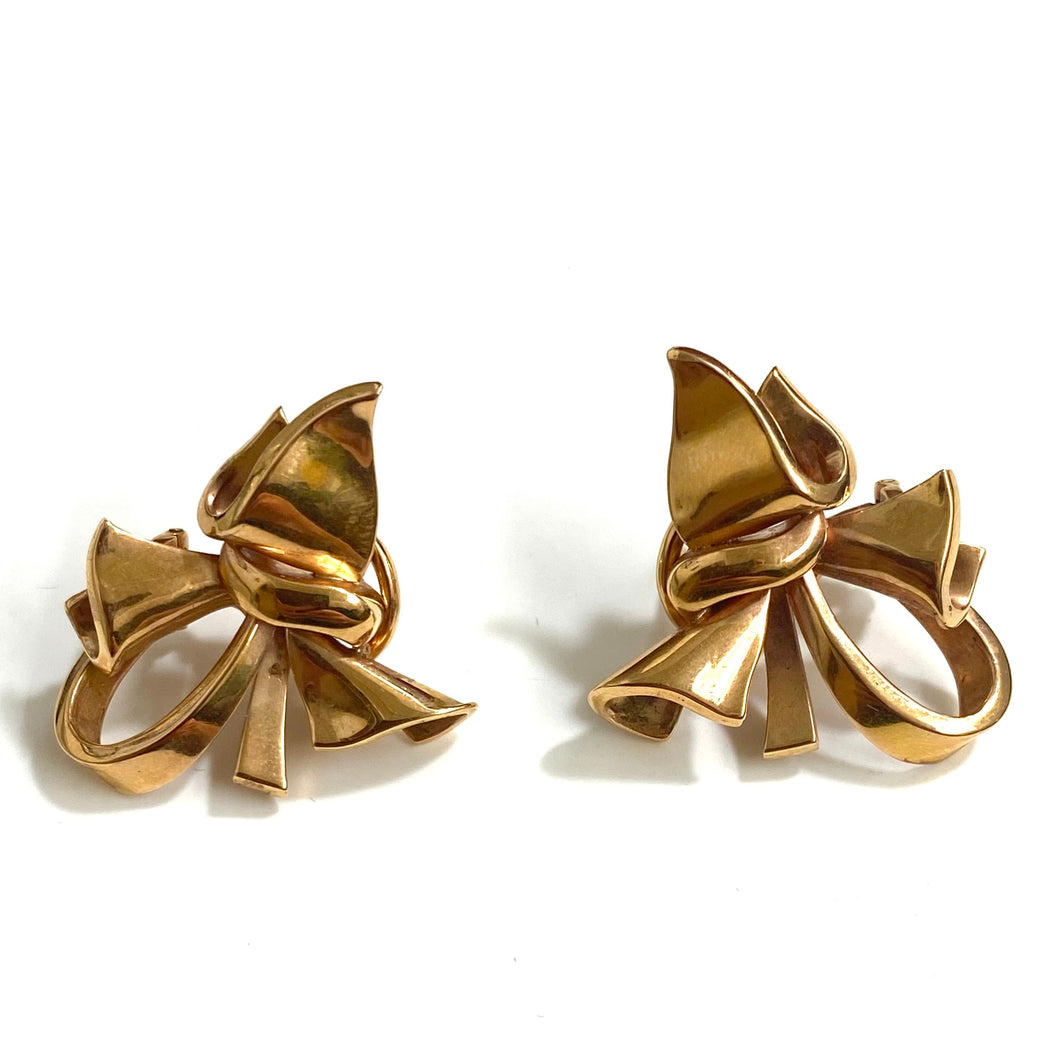 1930’s 9ct Rose Gold Earrings