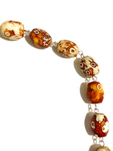 Marble Agate Beaded Necklace