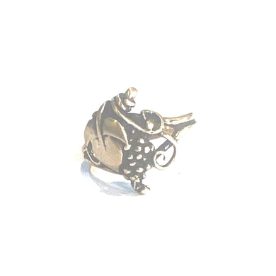 Sterling Silver Grapevine Ring