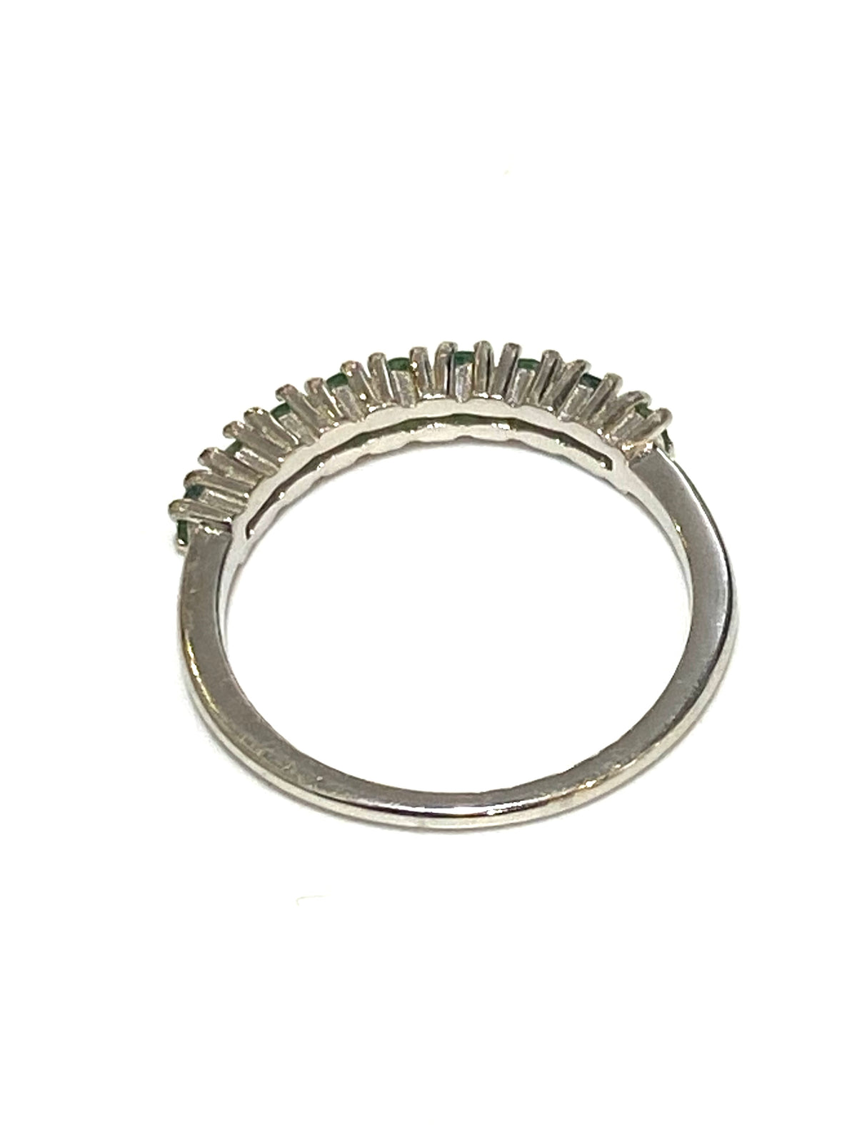 Sterling Silver Green Tourmaline Ring