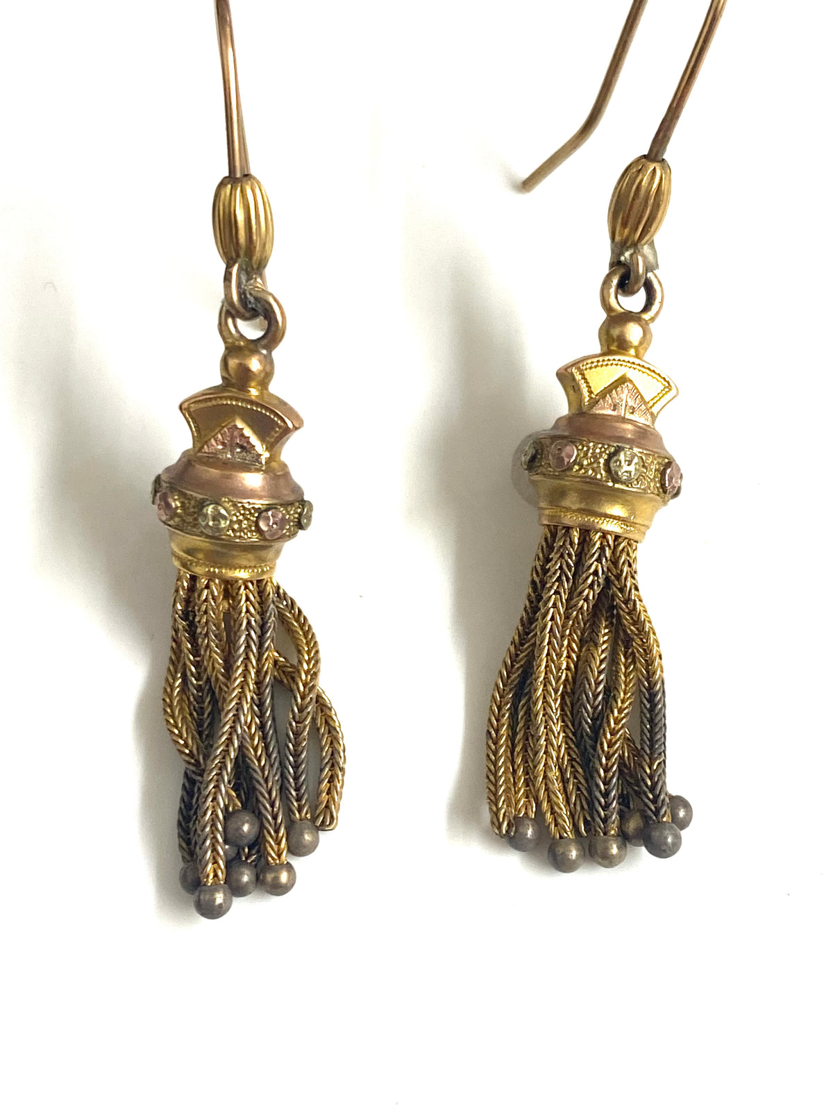 18ct Gold Tassel Earrings