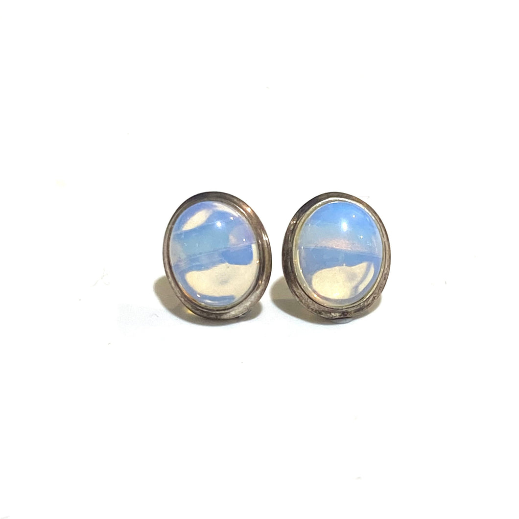 Sterling Silver and Opalite Earrings