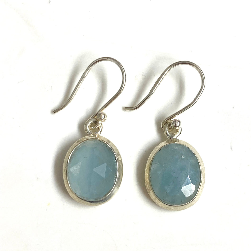 Sterling Silver Aquamarine Earrings