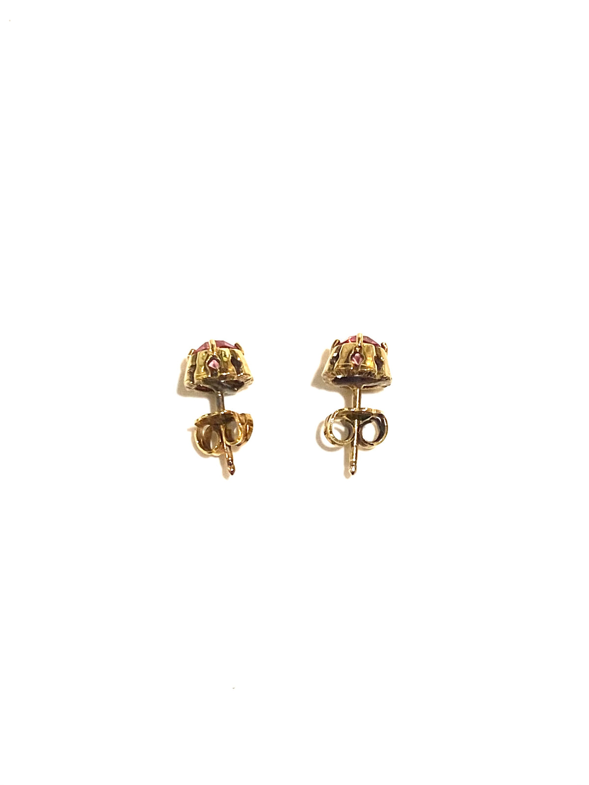 9ct Gold Paste Stud Earrings