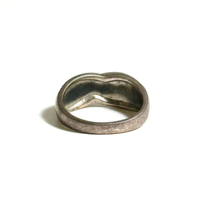 Sterling Silver Marcasite Twist Ring