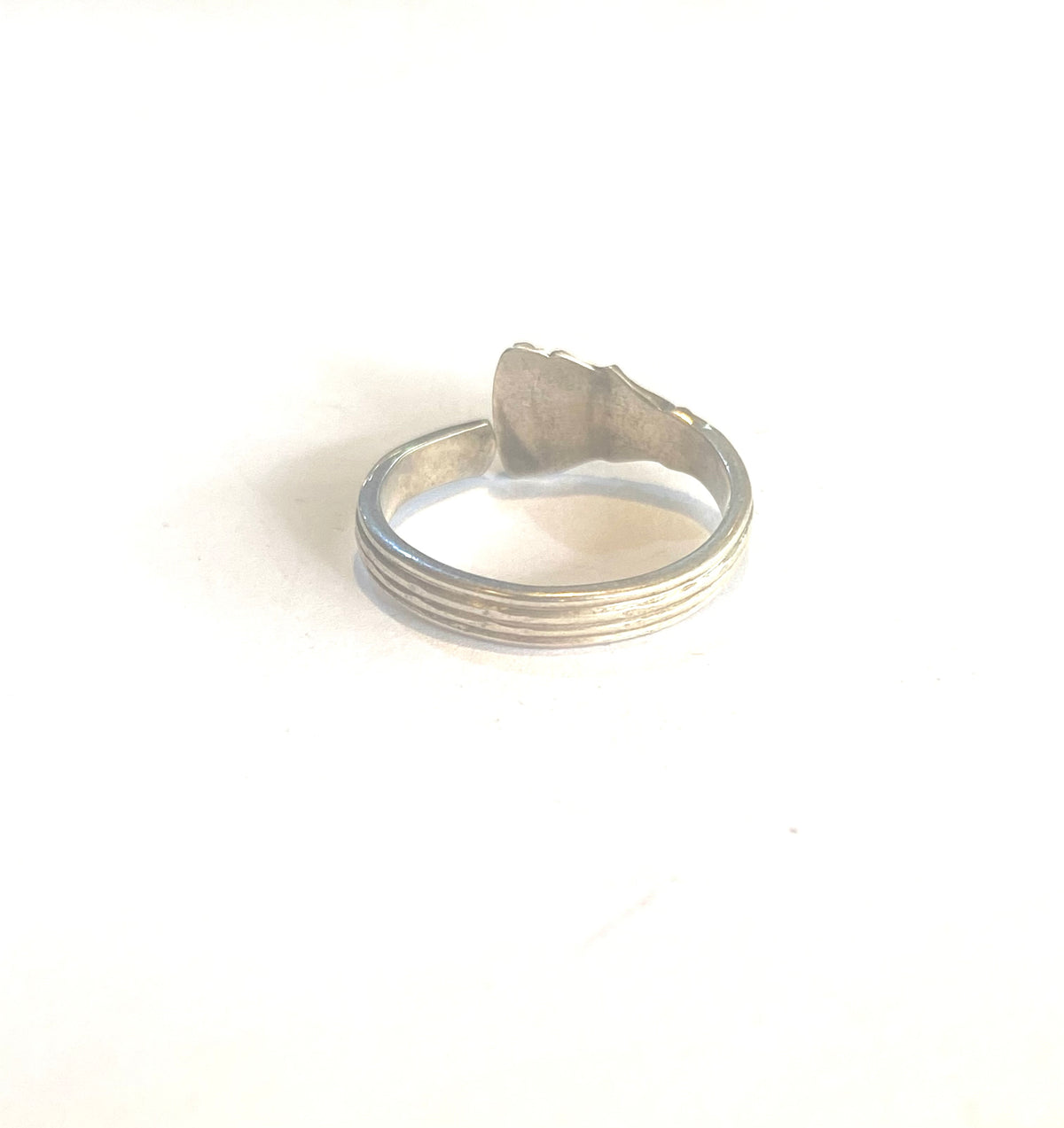 Sterling Silver Engraved Detail Ring