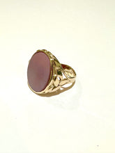 9ct Gold Sardonyx Carnelian Ring