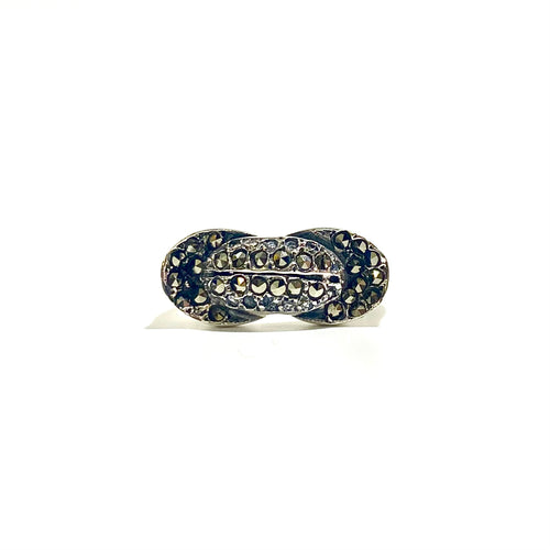 Sterling Silver Marcasite Ring