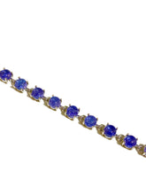 Tanzanite Sterling Silver Bracelet