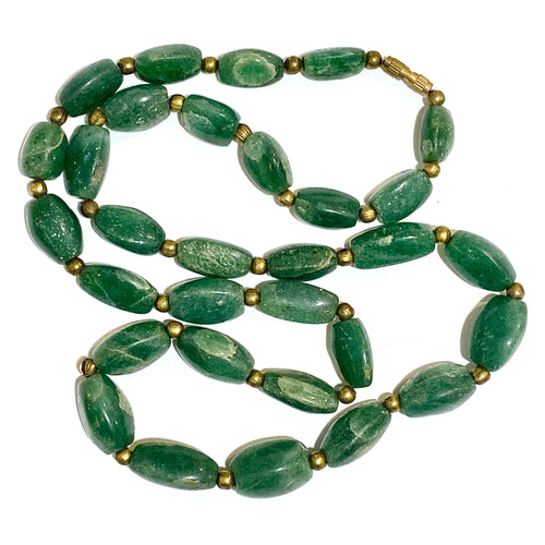 Vintage Adventurine Necklace