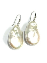 Sterling Silver Baroque Pearl Drop Earrings