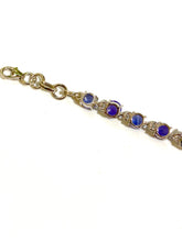 Tanzanite Sterling Silver Bracelet