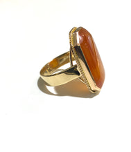 22ct Gold Carnelian Ring