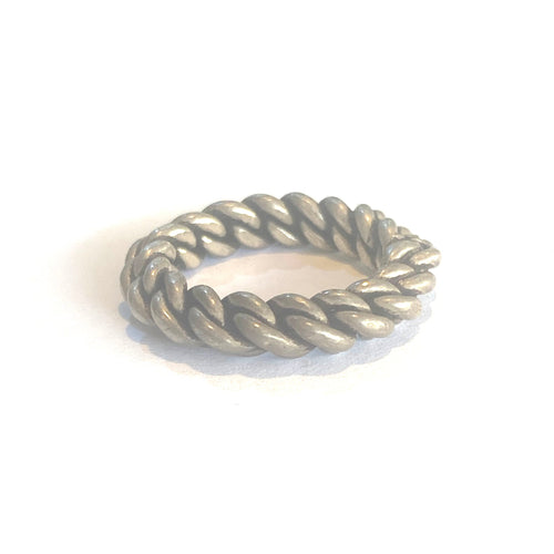 Sterling Silver Twist Ring