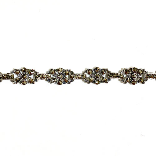 Sterling Silver Marcasite Bracelet