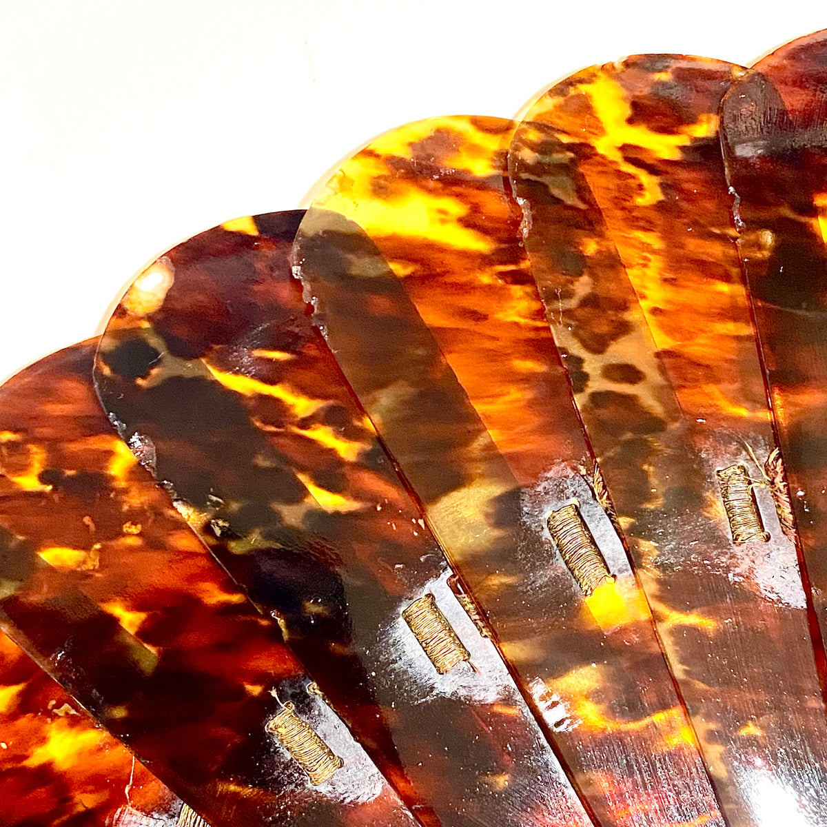 Antique Tortoiseshell Fan