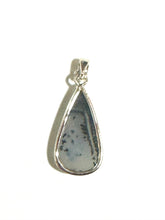 Teardrop Sterling Silver Dendritic Agate