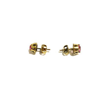9ct Gold Paste Stud Earrings