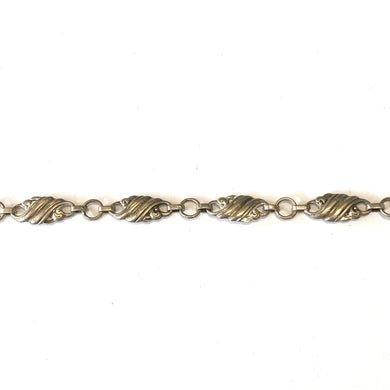 Sterling Silver Swirl Detail  Necklace