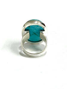 Oval Cabochon Turquoise ring