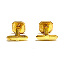 Vintage Gold Plated Mother of Pearl Paua Cufflinks