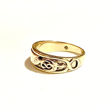 Vintage 9ct Yellow Gold Band