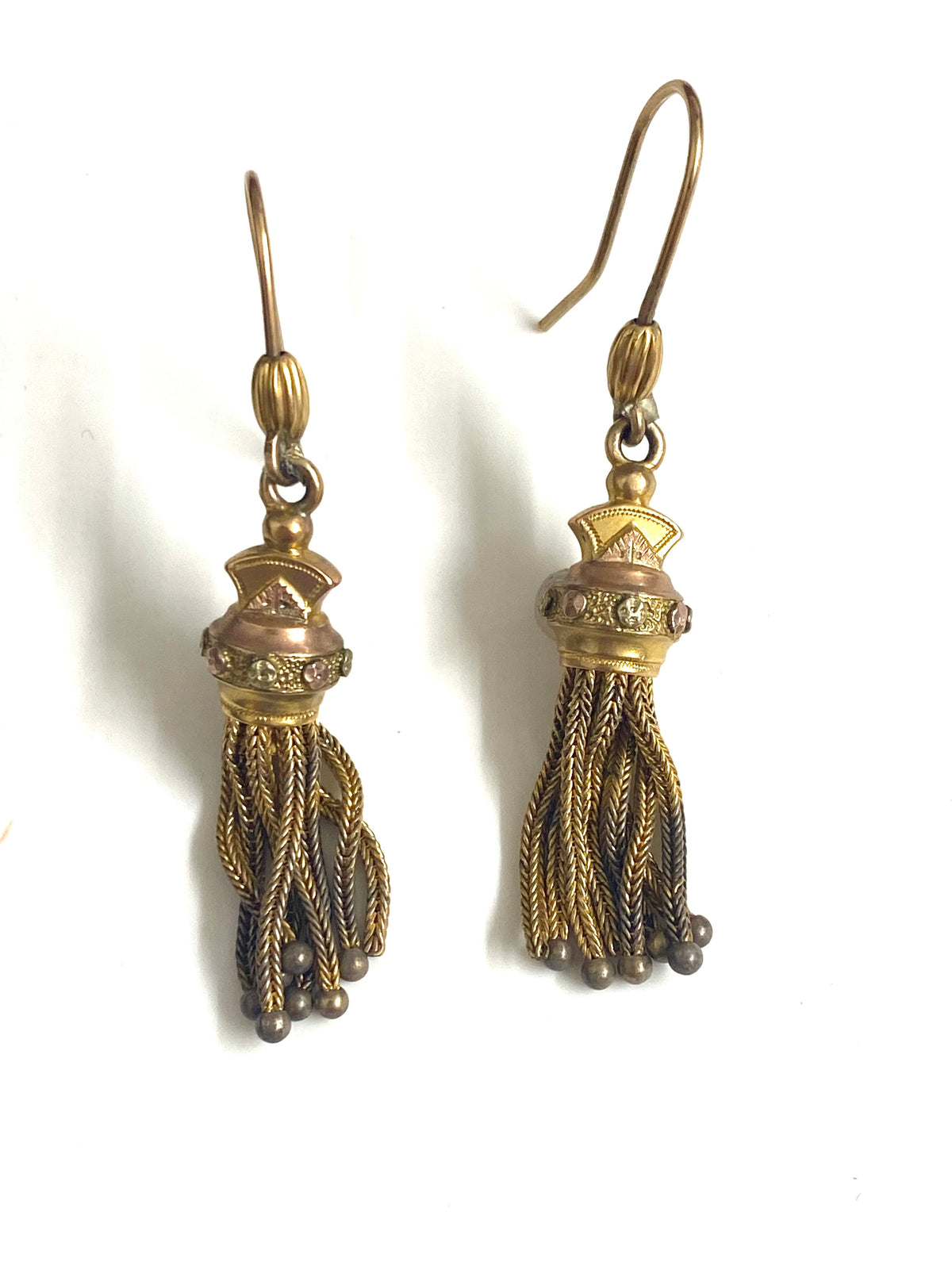 18ct Gold Tassel Earrings