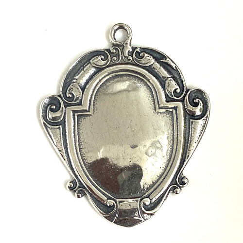 Sterling Silver Medal Pendant