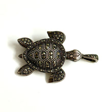 Sterling Silver Turtle Pendant and Brooch