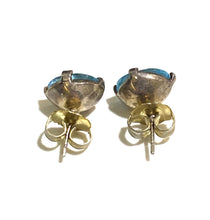 9ct White Gold 4ct Aquamarine Oval Earrings