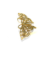 9ct Gold 0.48ct Diamond Butterfly Brooch