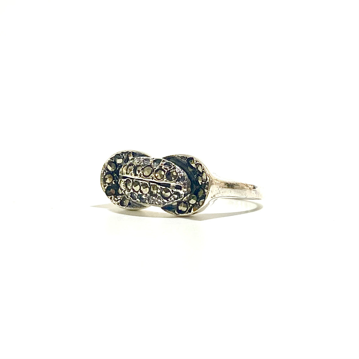 Sterling Silver Marcasite Ring