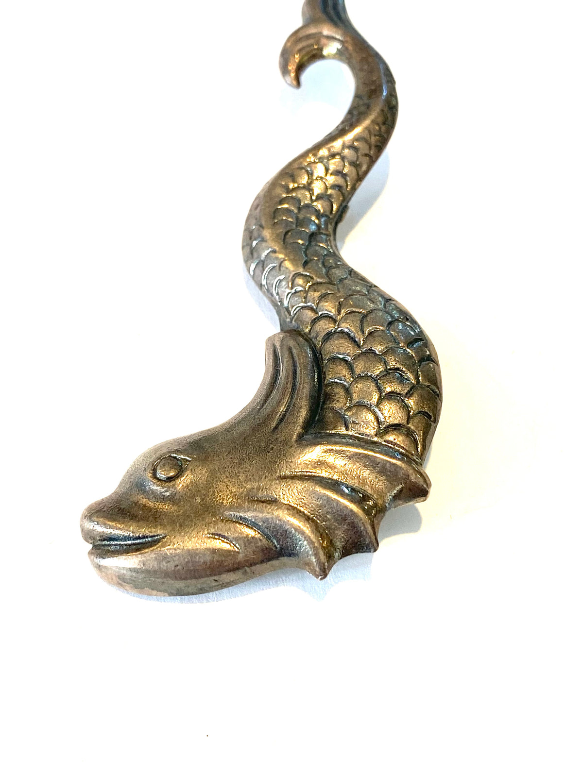 Sterling Silver Fish Brooch