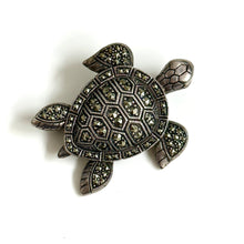 Sterling Silver Turtle Pendant and Brooch