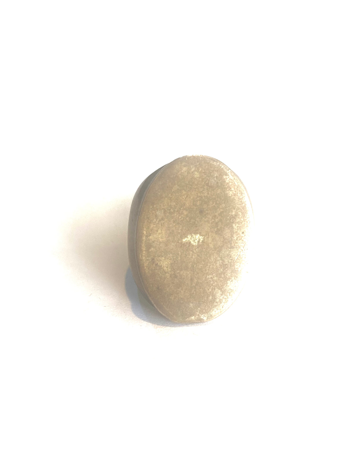 Large Oval Sterling Silver Ring
