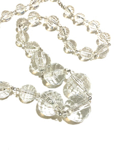 Lucite Beaded Necklace