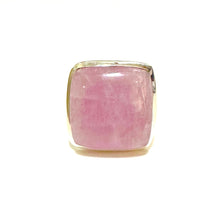 Vivacious Sterling Silver Pink Kunzite Ring