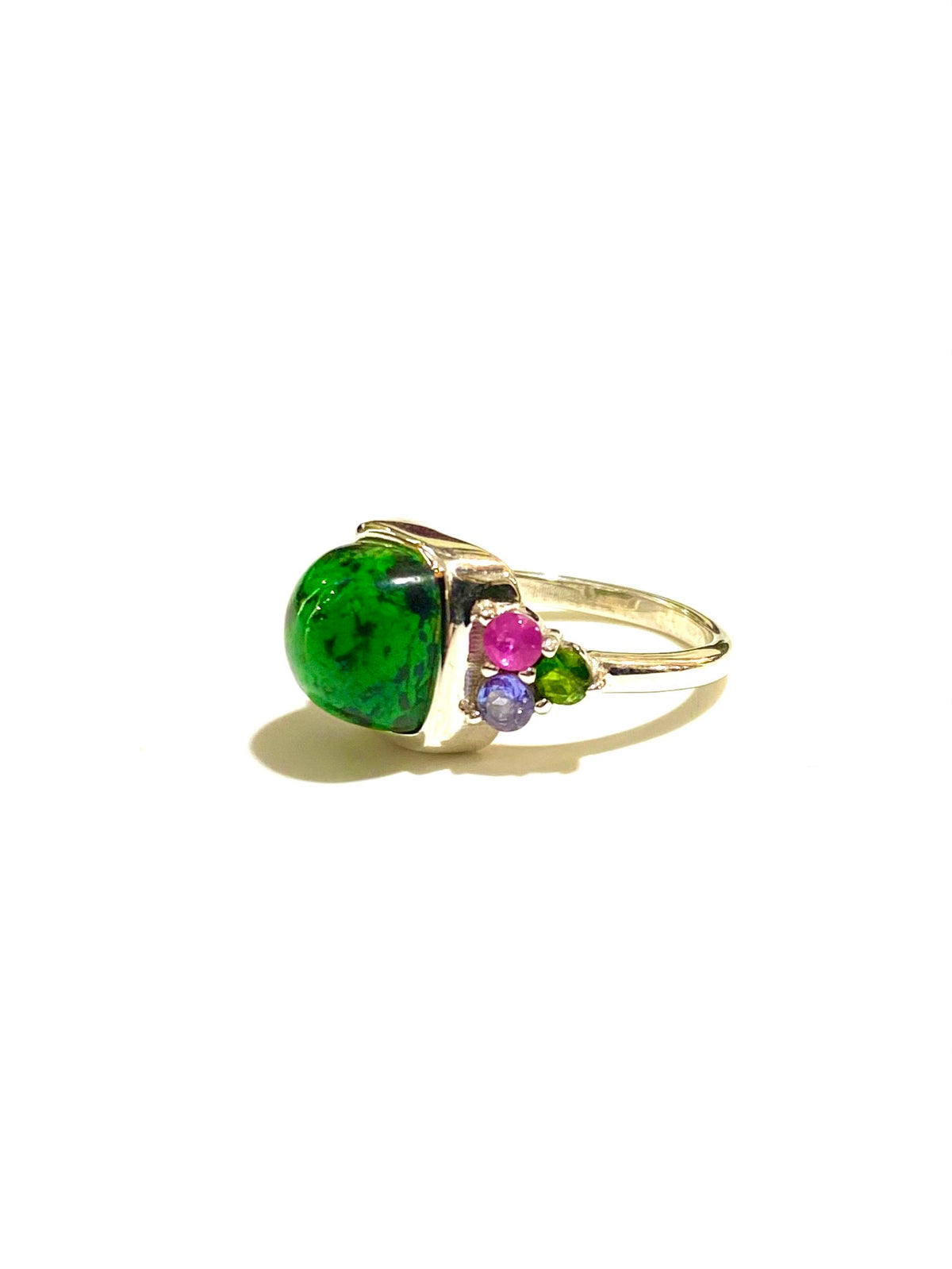 Chrysocolla Sterling Silver Ring