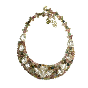 Tourmaline and Rock Crystal Necklace