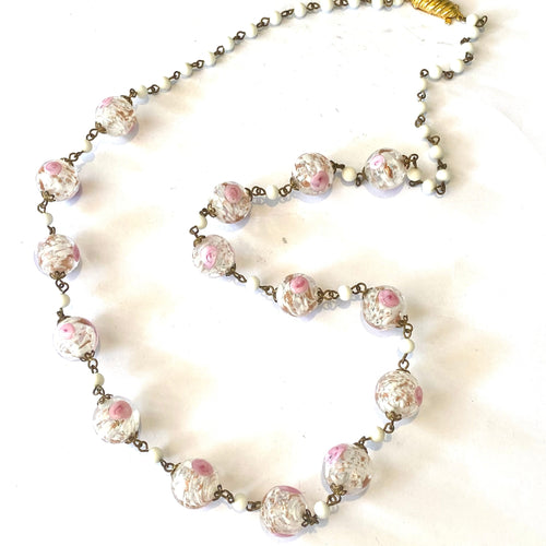 Wedding Cake Beaded Necklace