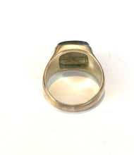 Sterling Silver Square Labradorite Ring