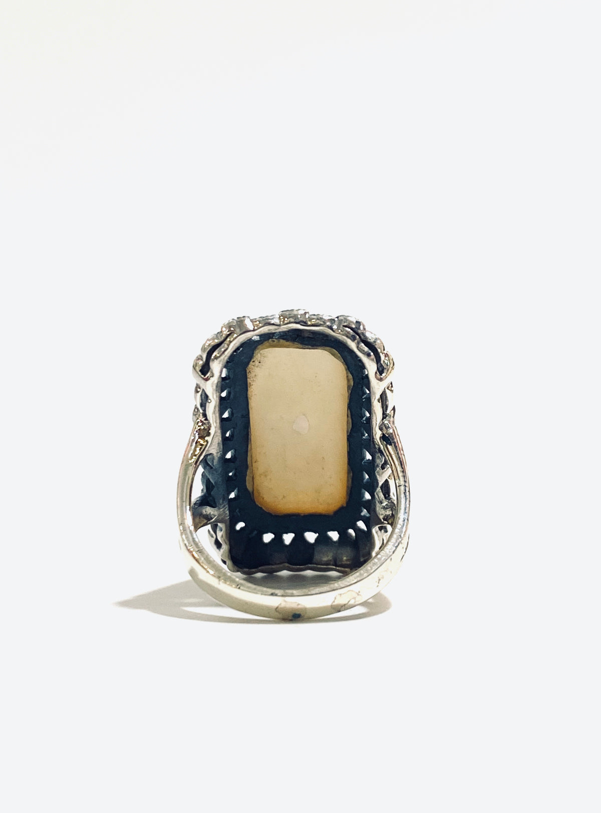 Sterling Silver Mother of Pearl Ring