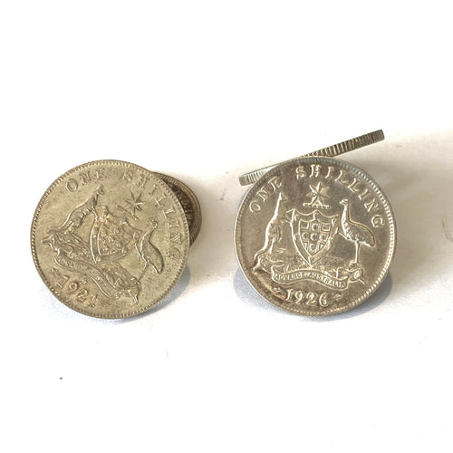 1920’s Australian Shilling Cufflinks