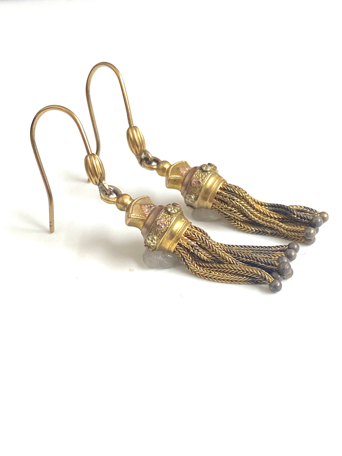 18ct Gold Tassel Earrings